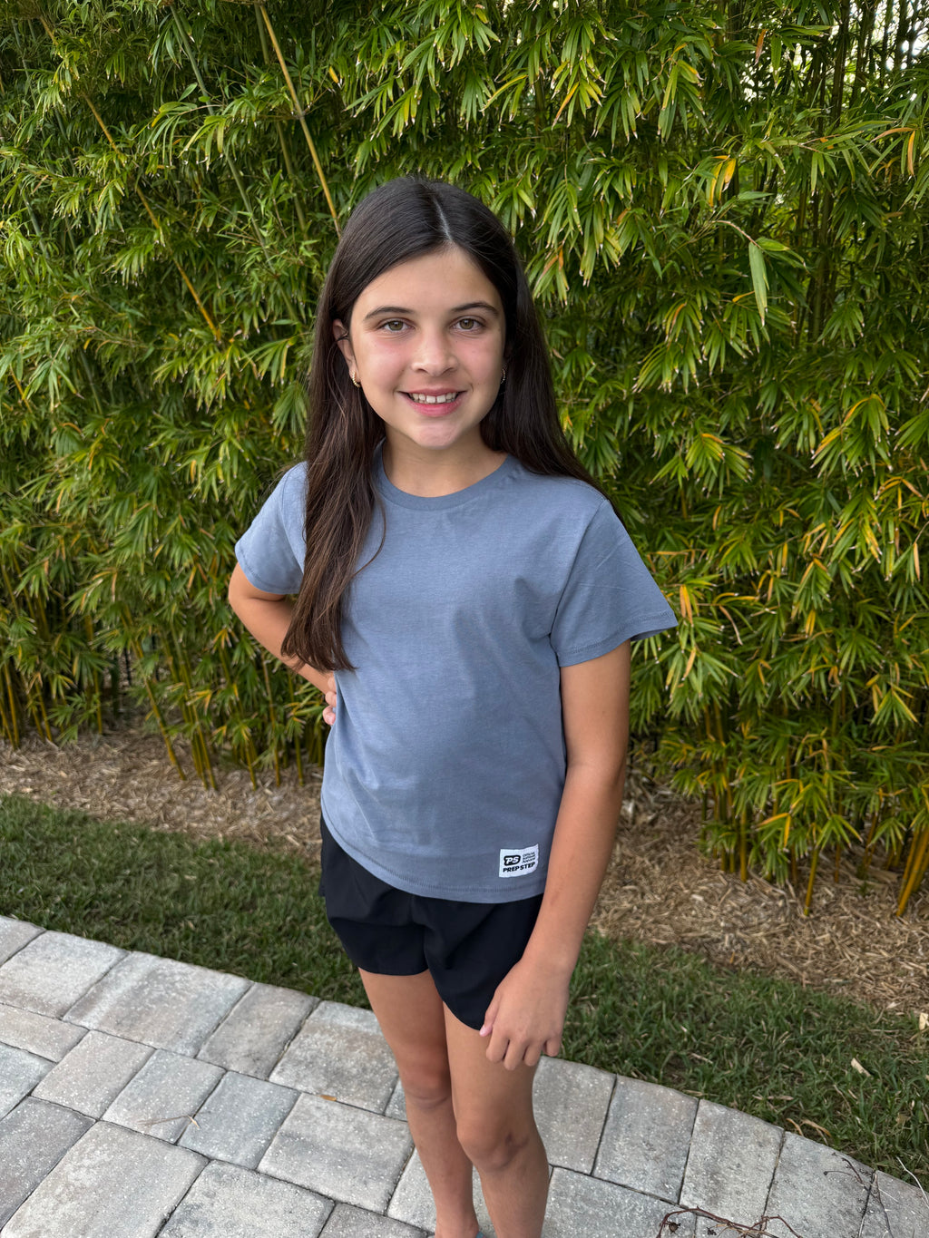 Prep Step Signature High Waisted Tee