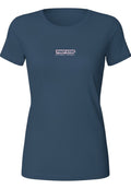 Prep Step Softball Apparel navy blue short-sleeve UV performance t-shirt with subtle logo.